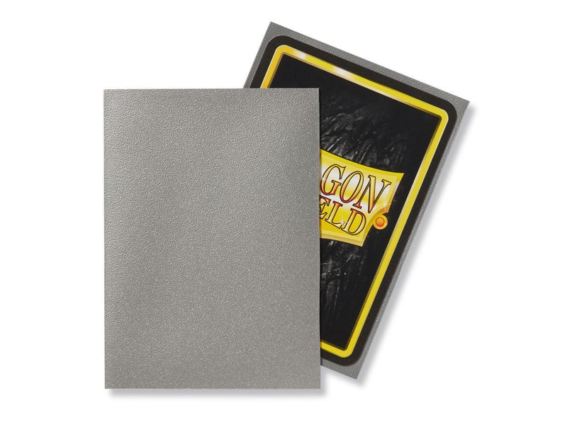 Dragon Shield Matte Silver Sleeves 100ct