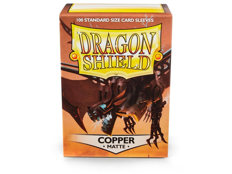 Dragon Shield Matte Copper Sleeves 100ct