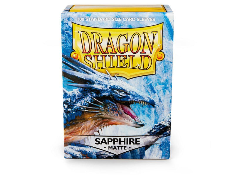 Dragon Shield Matte Sapphire Sleeves 100ct