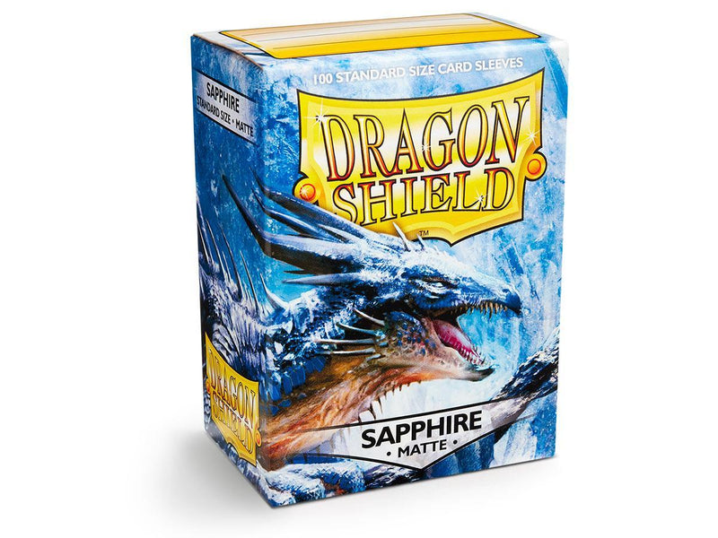 Dragon Shield Matte Sapphire Sleeves 100ct