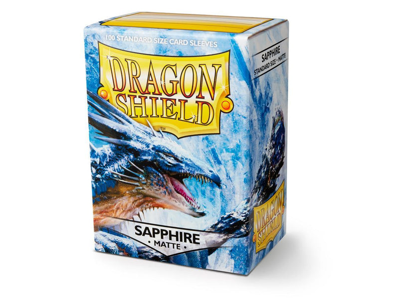 Dragon Shield Matte Sapphire Sleeves 100ct
