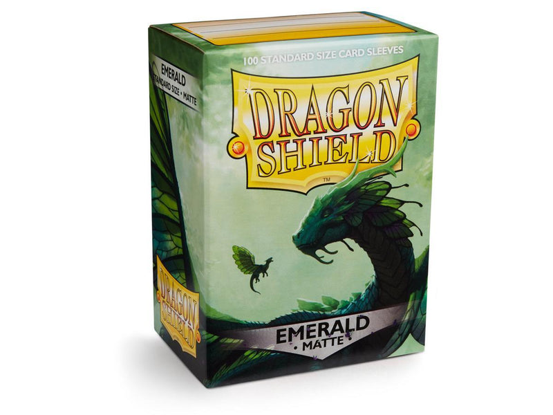 Dragon Shield Matte Emerald Sleeves 100ct