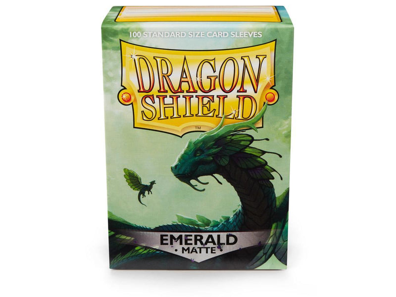 Dragon Shield Matte Emerald Sleeves 100ct