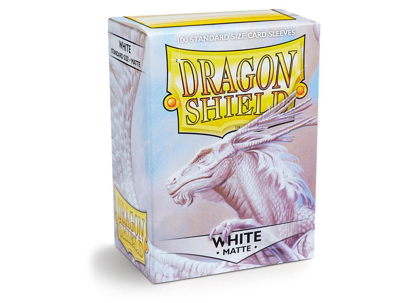 Dragon Shield Matte White Sleeves 100ct