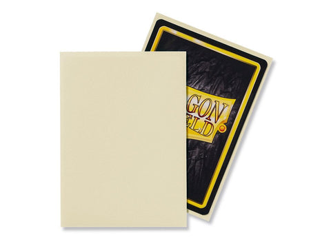 Dragon Shield Matte Ivory Sleeves 100ct