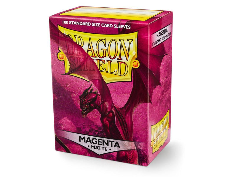 Dragon Shield Matte Magenta Sleeves 100ct