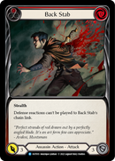 Back Stab (Red) [OUT015] (Outsiders)  Rainbow Foil - Waypoint Games CA