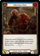 Infectious Host (Blue) [OUT194] (Outsiders)  Rainbow Foil - Waypoint Games CA