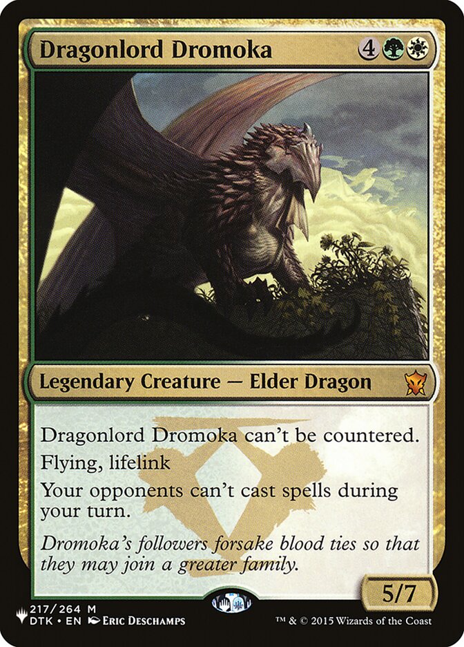 Dragonlord Dromoka [The List] - Waypoint Games CA