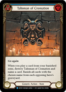 Talisman of Cremation [EVR189] (Everfest)  1st Edition Cold Foil - Waypoint Games CA