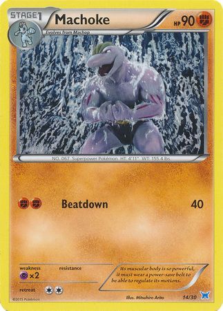 Machoke (14/30) [XY: Trainer Kit 2 - Latios] - Waypoint Games CA