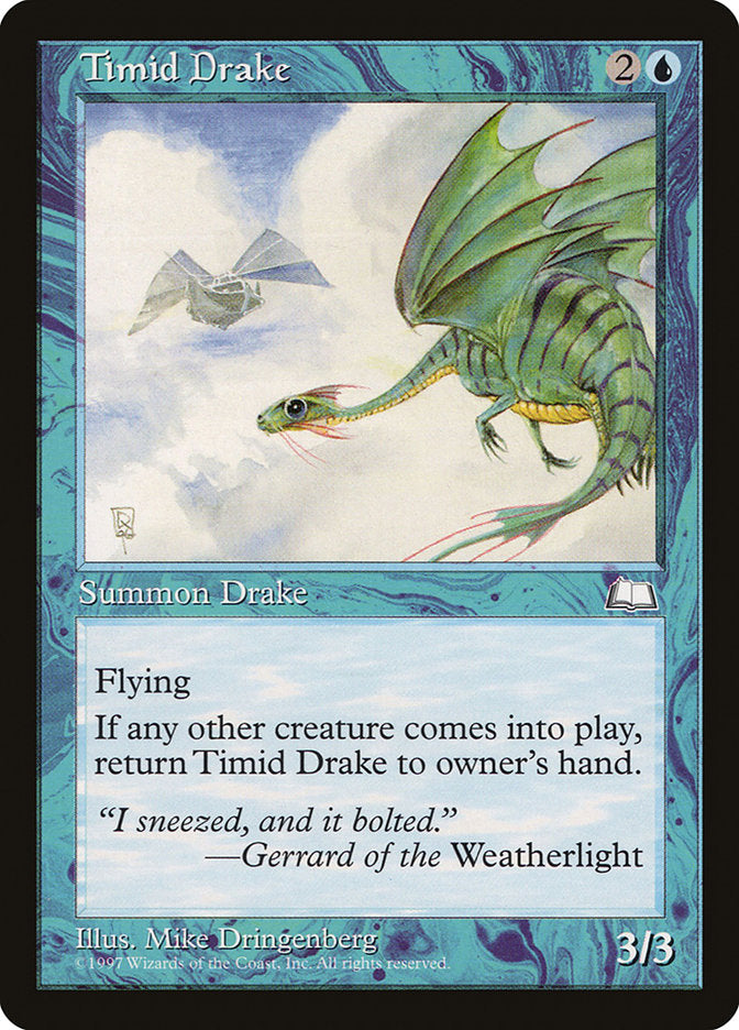 Timid Drake [Weatherlight] - Waypoint Games CA