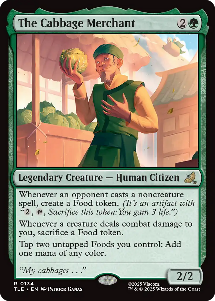 The Cabbage Merchant [Avatar: The Last Airbender: Eternal-Legal]