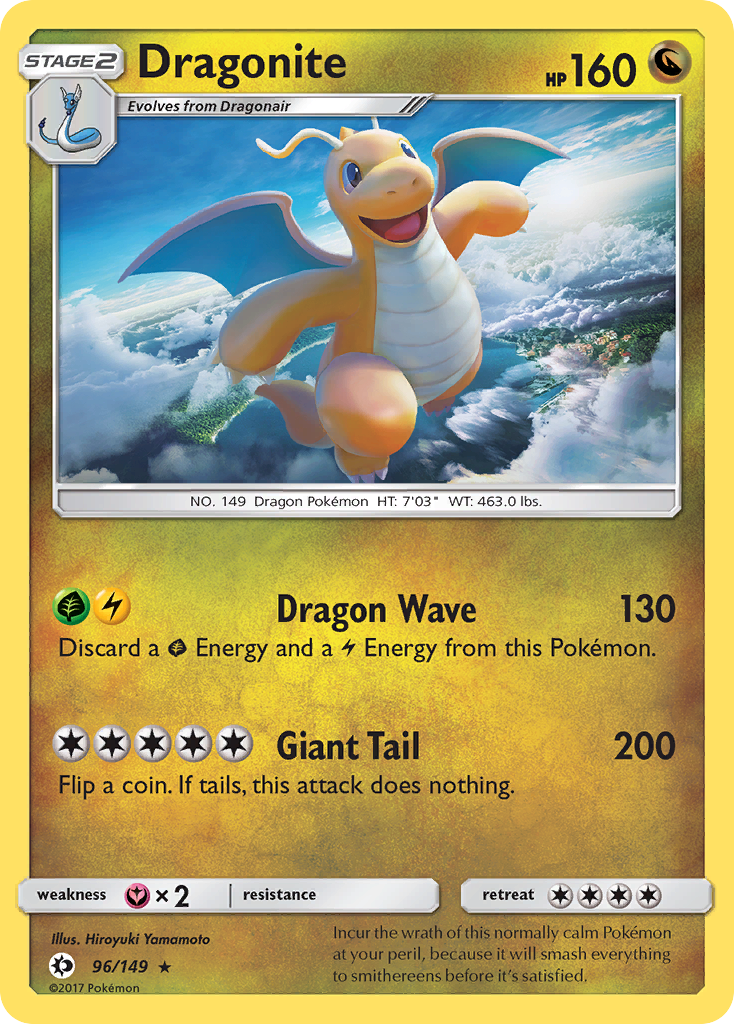 Dragonite (96/149) [Sun & Moon: Base Set] - Waypoint Games CA