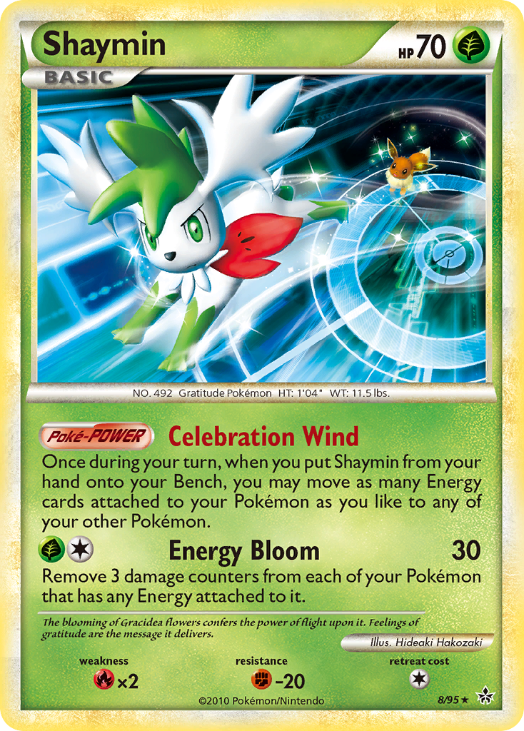 Shaymin (8/95) [HeartGold & SoulSilver: Unleashed] - Waypoint Games CA