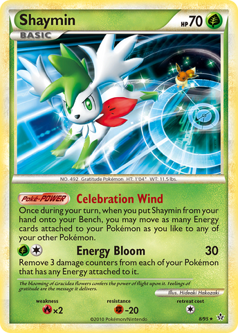 Shaymin (8/95) [HeartGold & SoulSilver: Unleashed] - Waypoint Games CA