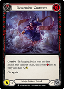 Descendent Gustwave (Red) [OUT074] (Outsiders)  Rainbow Foil - Waypoint Games CA