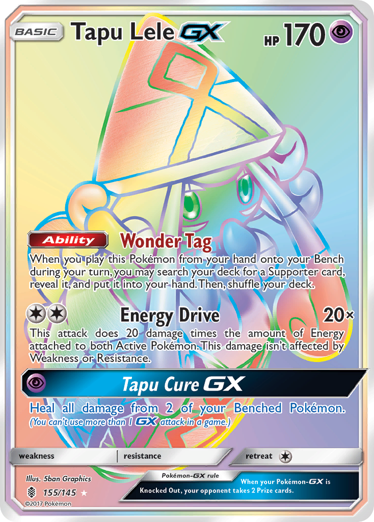 Tapu Lele GX (155/145) [Sun & Moon: Guardians Rising] - Waypoint Games CA
