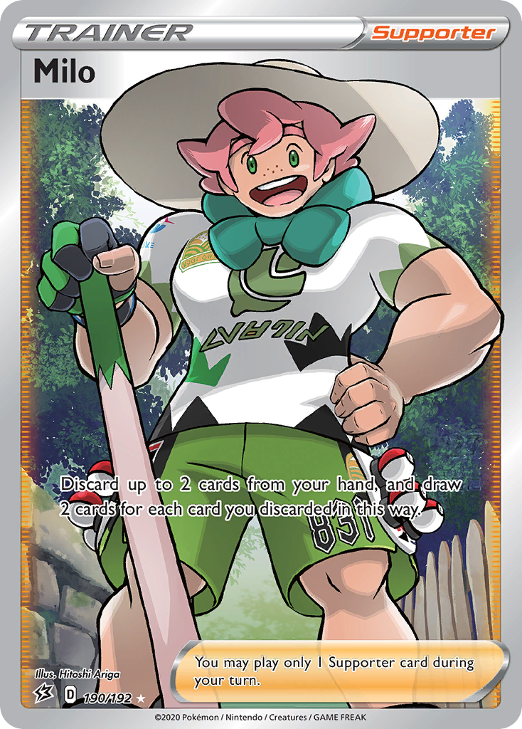 Milo (190/192) [Sword & Shield: Rebel Clash] - Waypoint Games CA