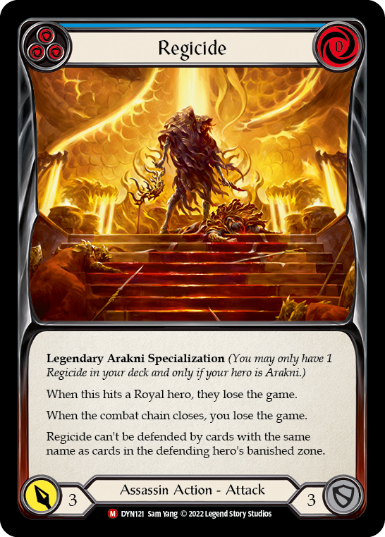 Regicide [DYN121] (Dynasty)  Rainbow Foil - Waypoint Games CA