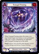 Tranquil Passing (Blue) [DYN223] (Dynasty)  Rainbow Foil - Waypoint Games CA