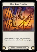 Fleet Foot Sandals [OUT182] (Outsiders)  Cold Foil - Waypoint Games CA
