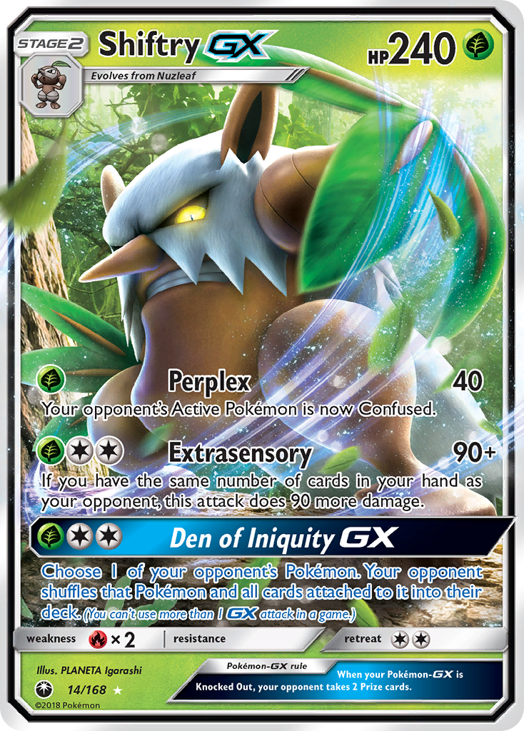 Shiftry GX (14/168) [Sun & Moon: Celestial Storm] - Waypoint Games CA