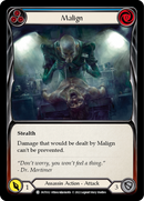 Malign (Blue) [OUT032] (Outsiders)  Rainbow Foil - Waypoint Games CA
