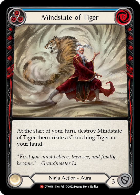 Mindstate of Tiger [DYN048] (Dynasty)  Rainbow Foil - Waypoint Games CA
