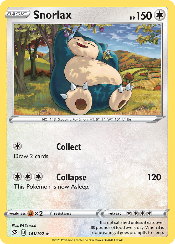 Snorlax (141/192) [Sword & Shield: Rebel Clash] - Waypoint Games CA