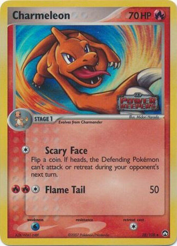 Charmeleon (28/108) (Stamped) [EX: Power Keepers] - Waypoint Games CA