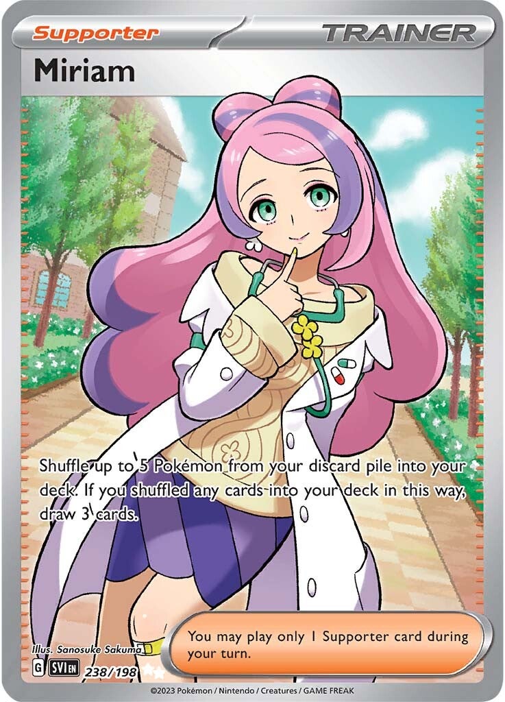 Miriam (238/198) [Scarlet & Violet: Base Set] - Waypoint Games CA