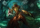 Glissa Sunslayer Art Card [Phyrexia: All Will Be One Art Series] - Waypoint Games CA