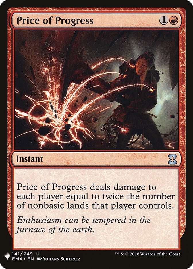 Price of Progress [Mystery Booster] - Waypoint Games CA