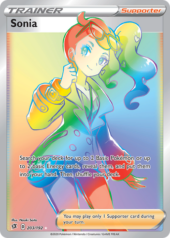 Sonia (203/192) [Sword & Shield: Rebel Clash] - Waypoint Games CA