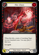 Flex Claws (Yellow) [DYN051] (Dynasty)  Rainbow Foil - Waypoint Games CA