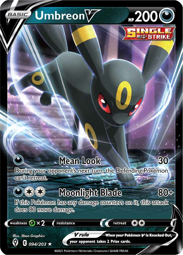 Umbreon V (094/203) [Sword & Shield: Evolving Skies] - Waypoint Games CA