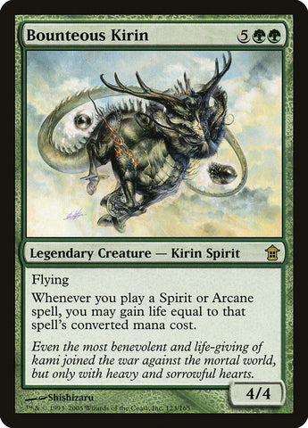 Bounteous Kirin [Saviors of Kamigawa] - Waypoint Games CA
