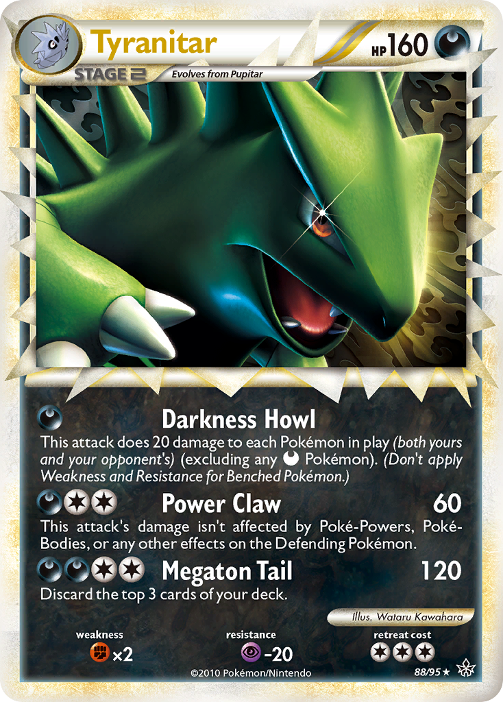 Tyranitar (88/95) [HeartGold & SoulSilver: Unleashed] - Waypoint Games CA