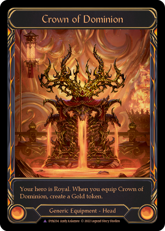 Crown of Dominion (Marvel) [DYN234] (Dynasty)  Cold Foil - Waypoint Games CA