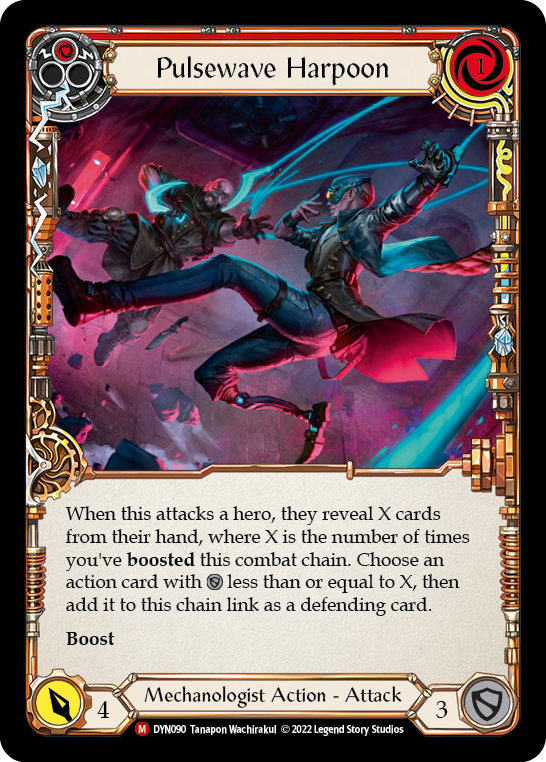 Pulsewave Harpoon [DYN090] (Dynasty)  Rainbow Foil - Waypoint Games CA
