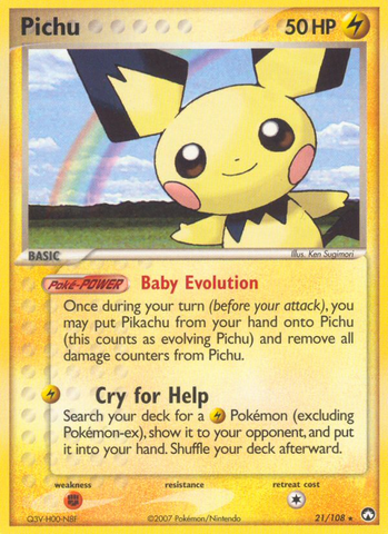 Pichu (21/108) [EX: Power Keepers] - Waypoint Games CA