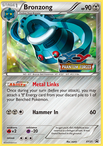 Bronzong (XY21) [XY: Black Star Promos] - Waypoint Games CA