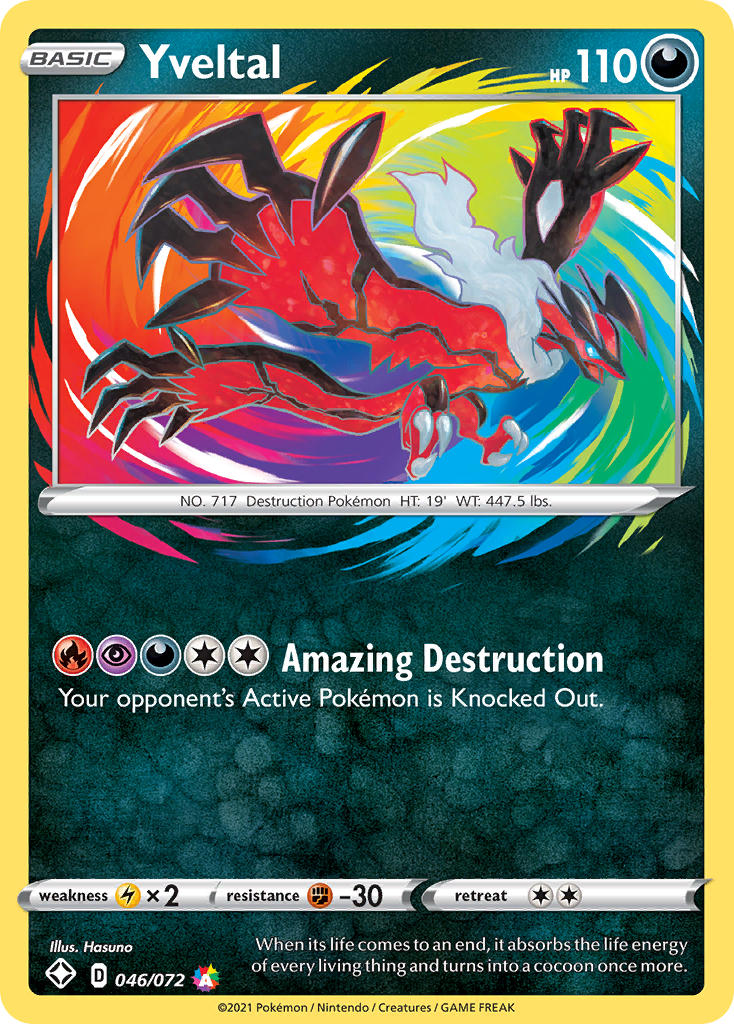 Yveltal (046/072) [Sword & Shield: Shining Fates] - Waypoint Games CA