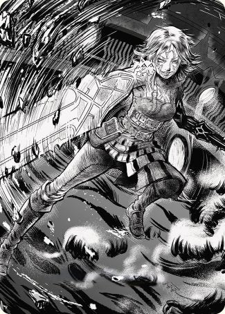 Nahiri, the Unforgiving 2 Art Card [Phyrexia: All Will Be One Art Series] - Waypoint Games CA
