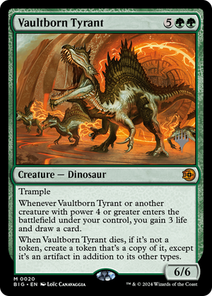 Vaultborn Tyrant [Lorwyn Eclipsed Promos]