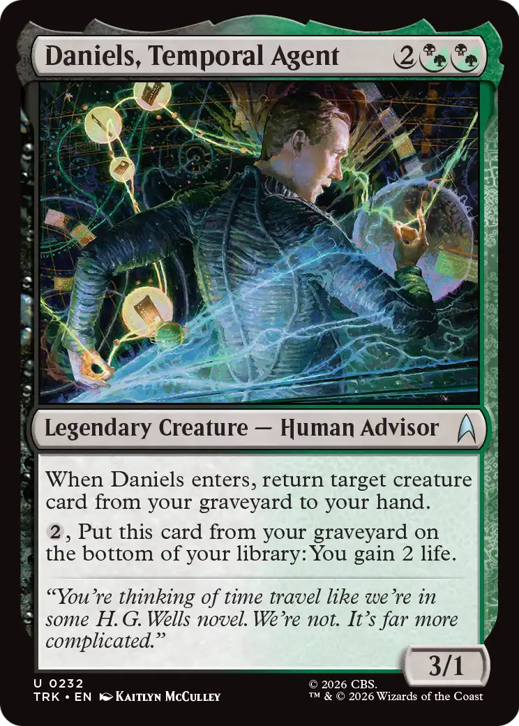 Daniels, Temporal Agent [Star Trek]
