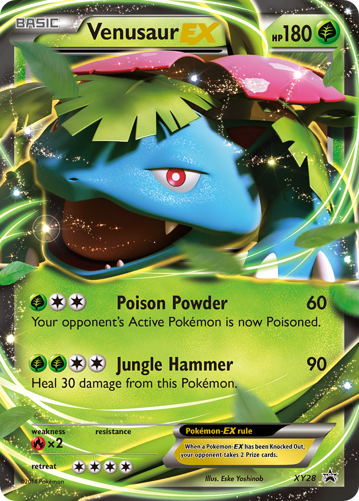 Venusaur EX (XY28) [XY: Black Star Promos] - Waypoint Games CA