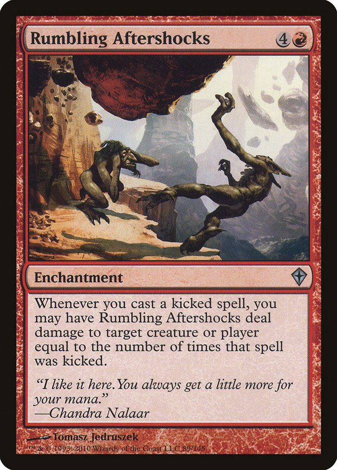 Rumbling Aftershocks [Worldwake] - Waypoint Games CA