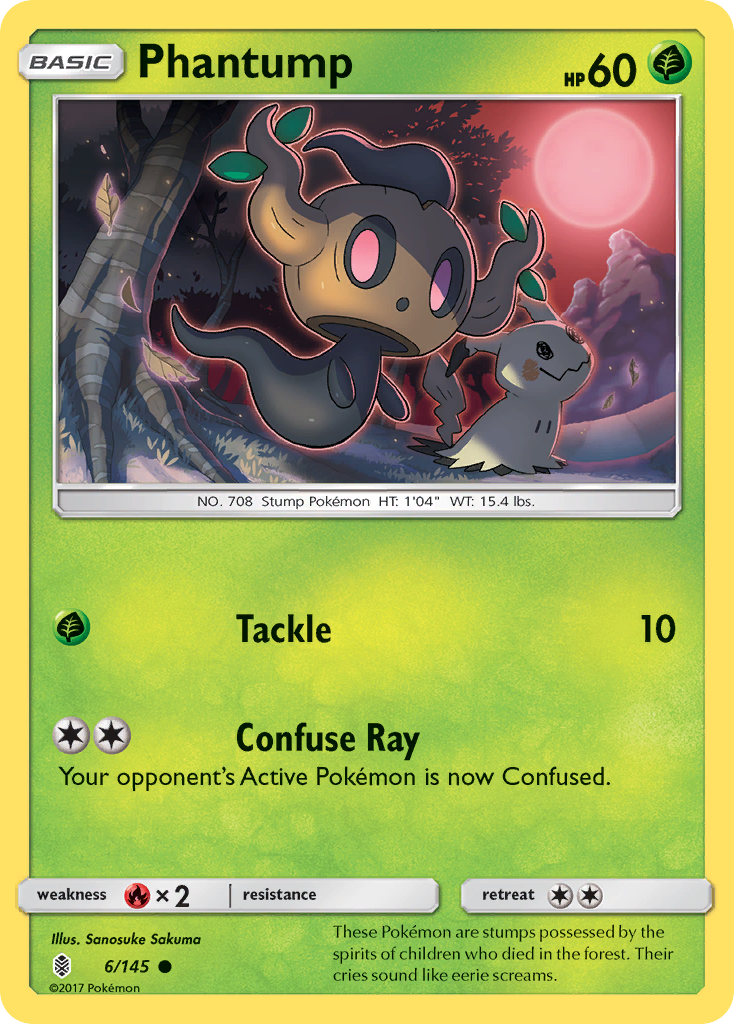Phantump (6/145) [Sun & Moon: Guardians Rising] - Waypoint Games CA